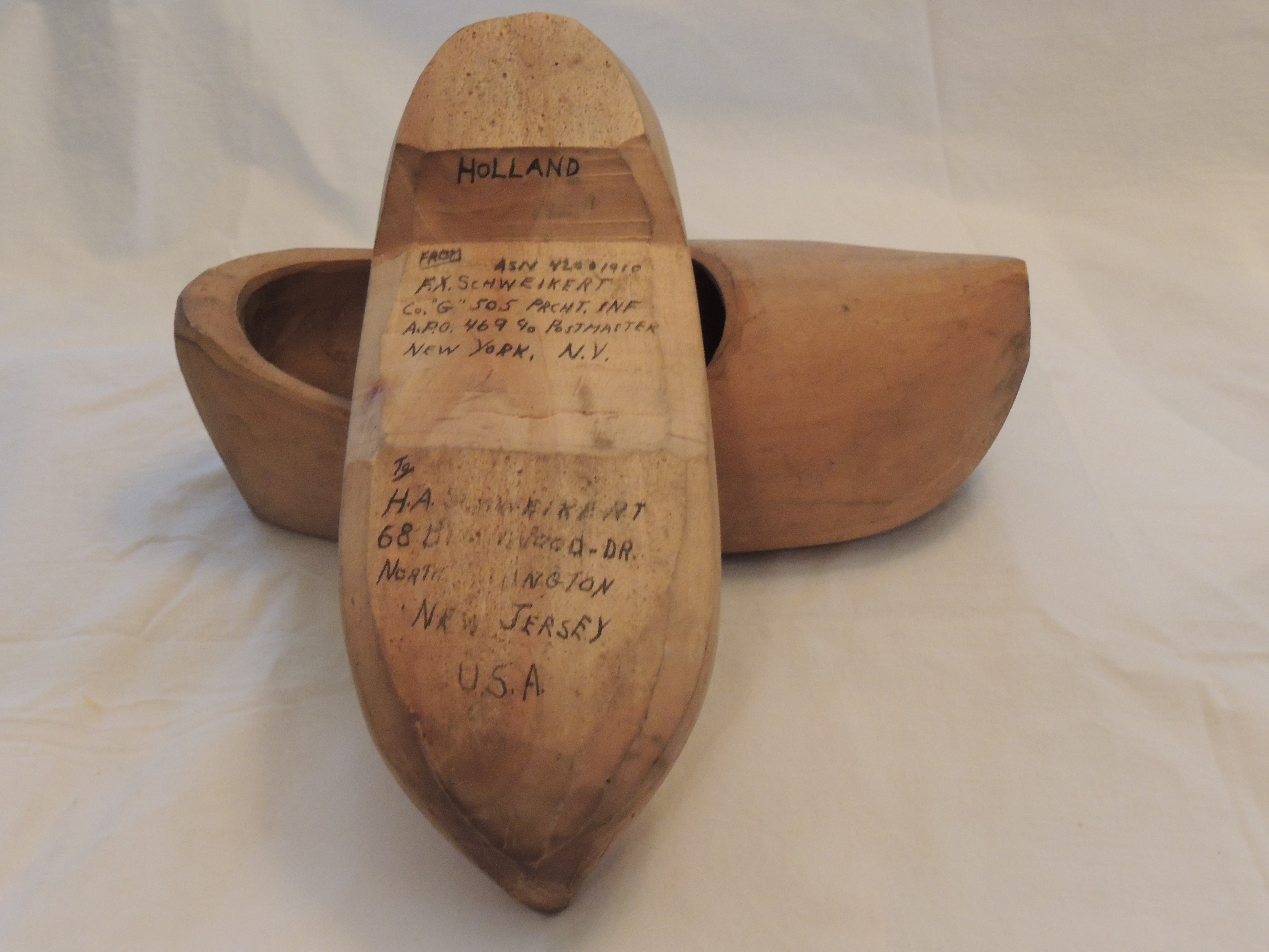 wooden shoes from Holland
